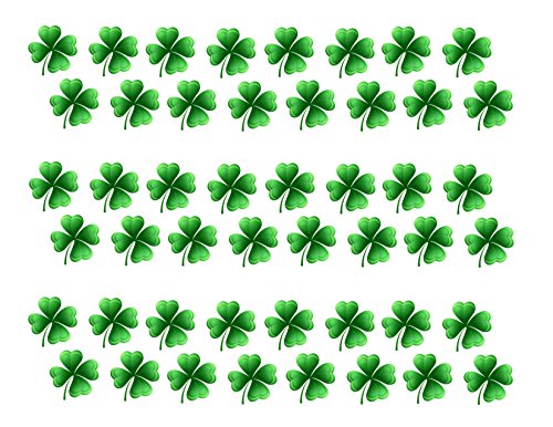 Irish St. Patrick's Day Clover - Cake Side Designer Strip - Edible Cake/Cupcake Party Topper!!!