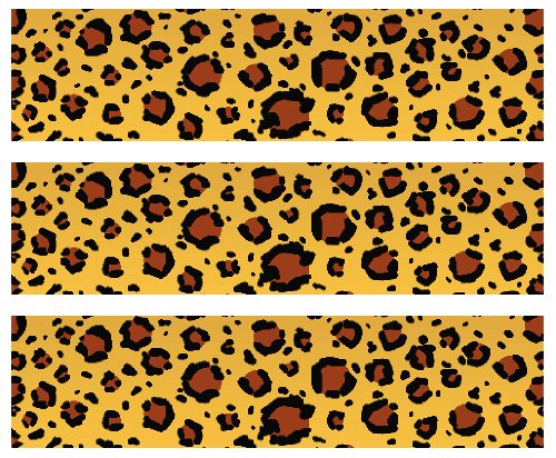 Safari Leopard Print Edible Cake Border Decoration - D504