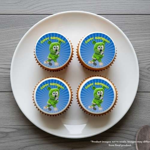 Gummibär and Friends® Dance Round Edible Cake Topper