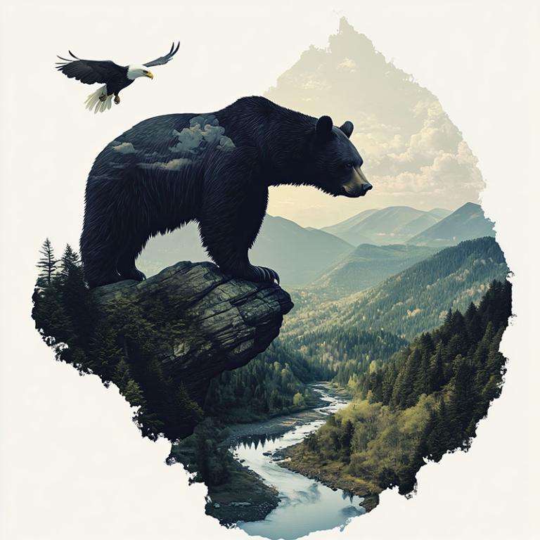 Poppie Badges -- POPS -- Bears!