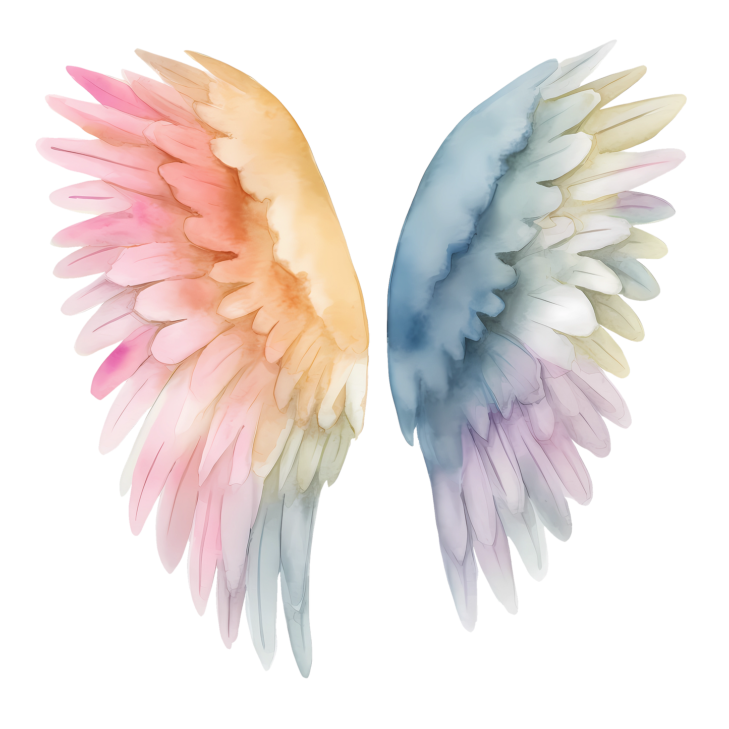 Poppie Badges -- POPS -- Angel Wings