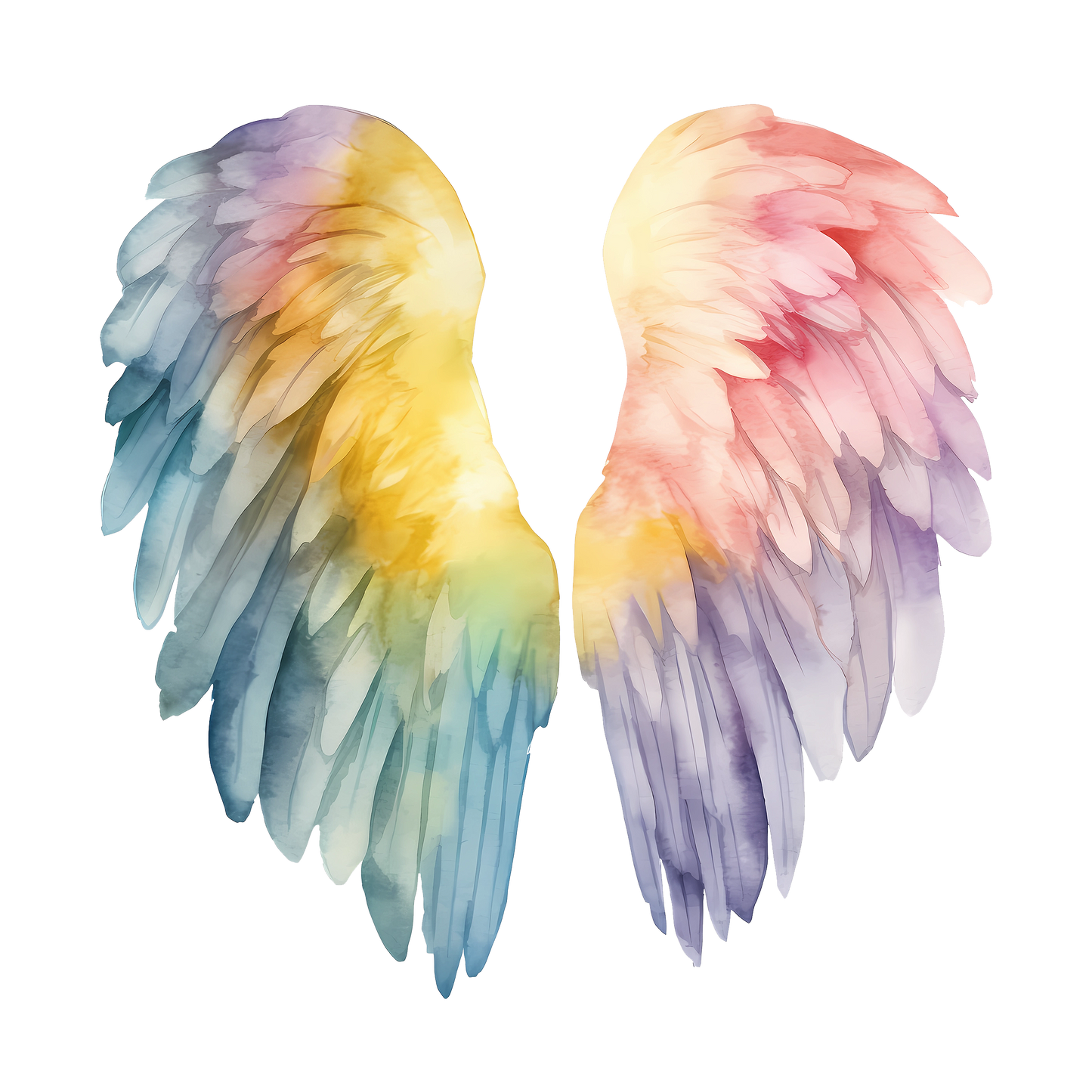 Poppie Badges -- POPS -- Angel Wings