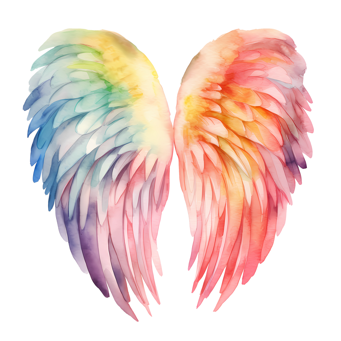Poppie Badges -- POPS -- Angel Wings