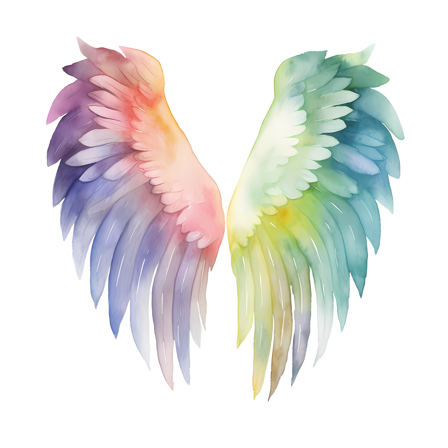 Poppie Badges -- POPS -- Angel Wings