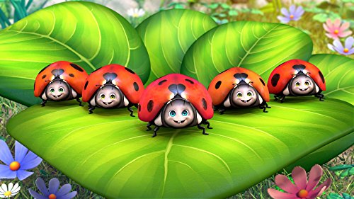 Cute Lady Bugs Edible Icing Image for 1/4 sheet cake