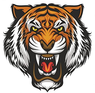 Roaring Tiger Edible Cake Topper- 8' Round