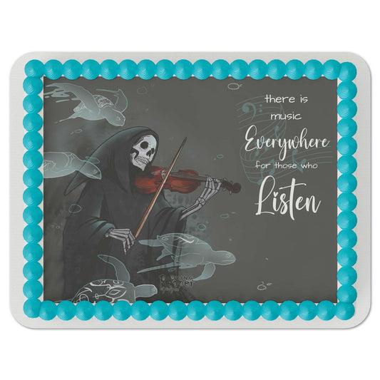 Loving Reaper Music Edible Cake Topper