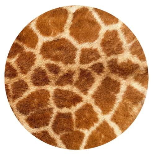 Giraffe Car Coasters, Ceramic Stone Drinks Coaster Set for Women Man 2.56" (2 Pack)