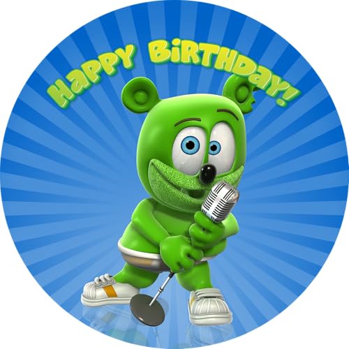 Gummibar and Friends® Dance edible Cake Topper