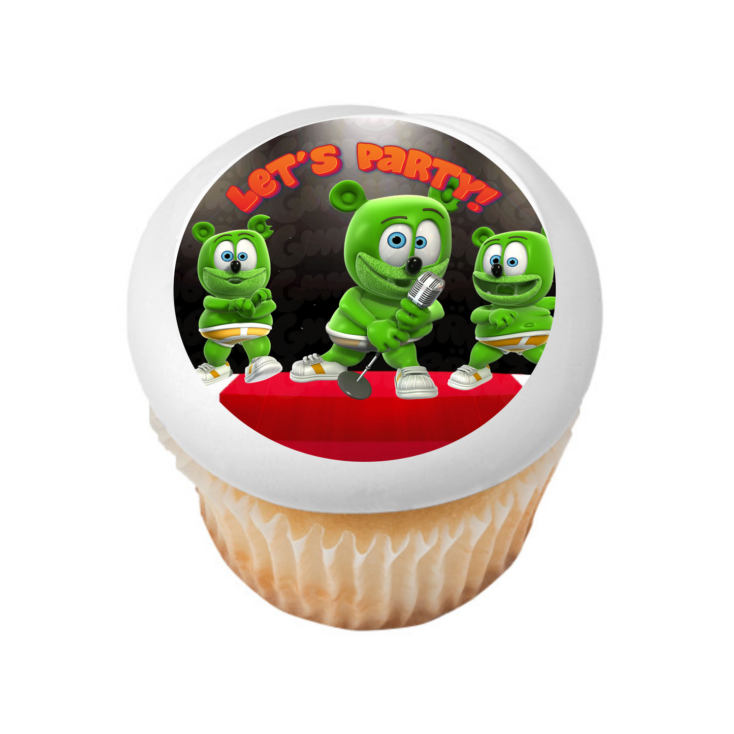 Gummibar and Friends® You're a Rock Star Edible Cake Topper