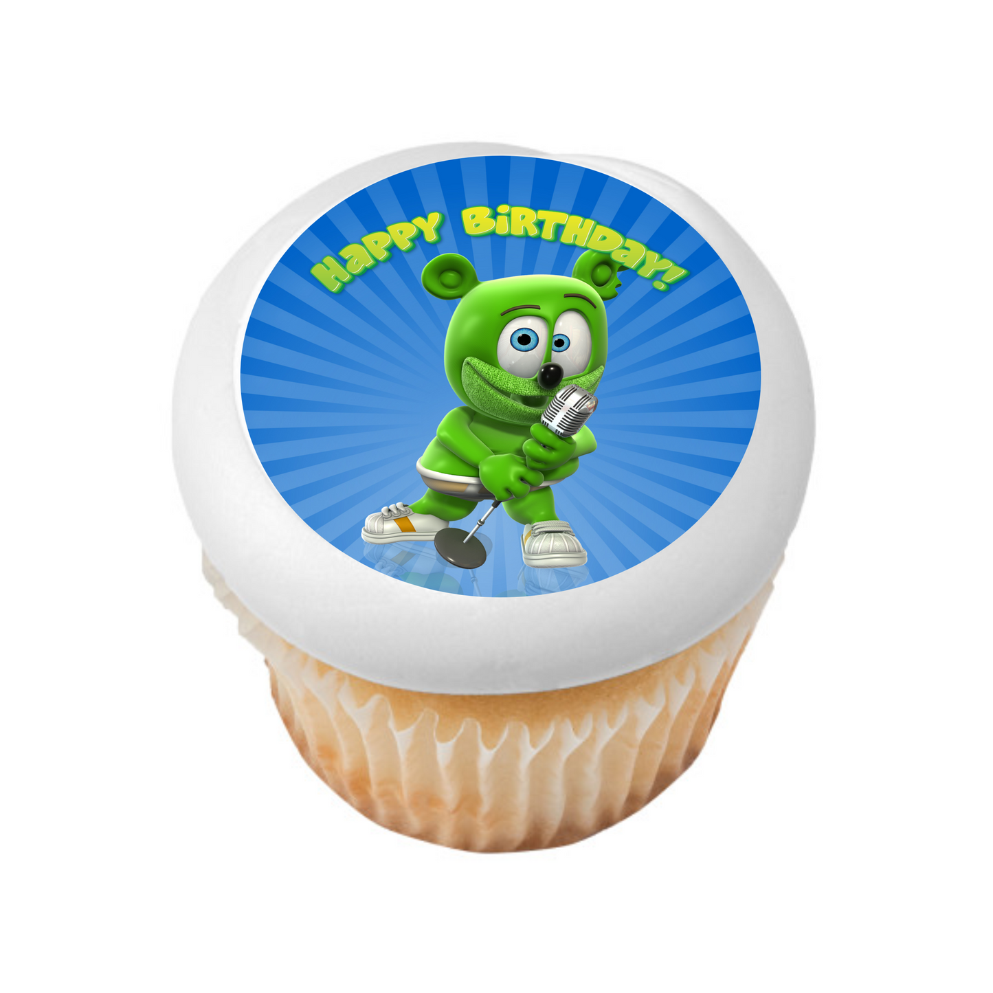 Gummibar and Friends® Dance edible Cake Topper