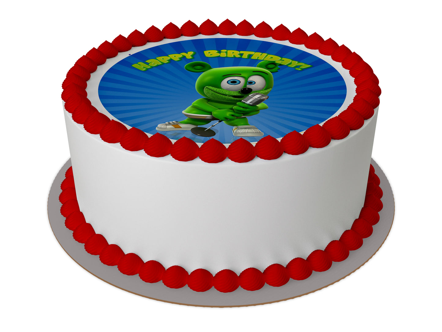 Gummibar and Friends® Dance edible Cake Topper