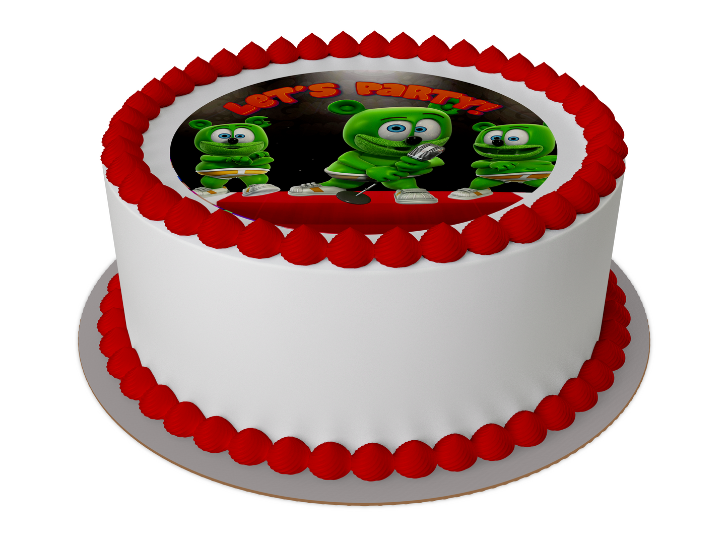 Gummibar and Friends® You're a Rock Star Edible Cake Topper