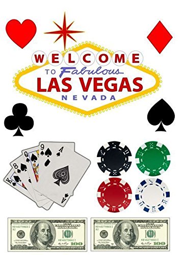 Welcome to Las Vegas 1/4 Sheet Edible Cake Topper