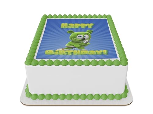 Gummibar and Friends® Dance edible Cake Topper