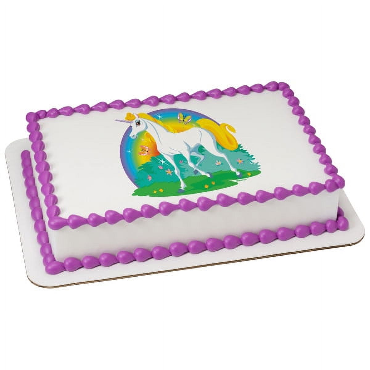 Unicorn Edible Icing Image