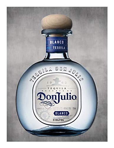 THIS IS NOT ALCOHOL This Is A Custom Don Julio Blanco Tequila Design Edible Icing Image Cake Topper For Quarter Sheet Cake!