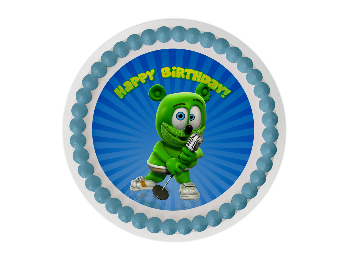 Gummibar and Friends® Dance edible Cake Topper