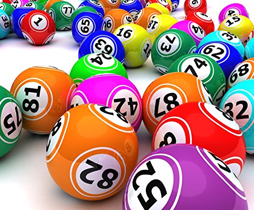 1/4 Sheet Cake - Bingo Balls Birthday - Edible Cake or Cupcake Topper