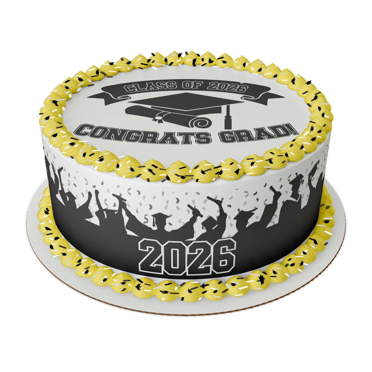 Congrats Grad! Class of 2026 Cake Kit with Sprinkles