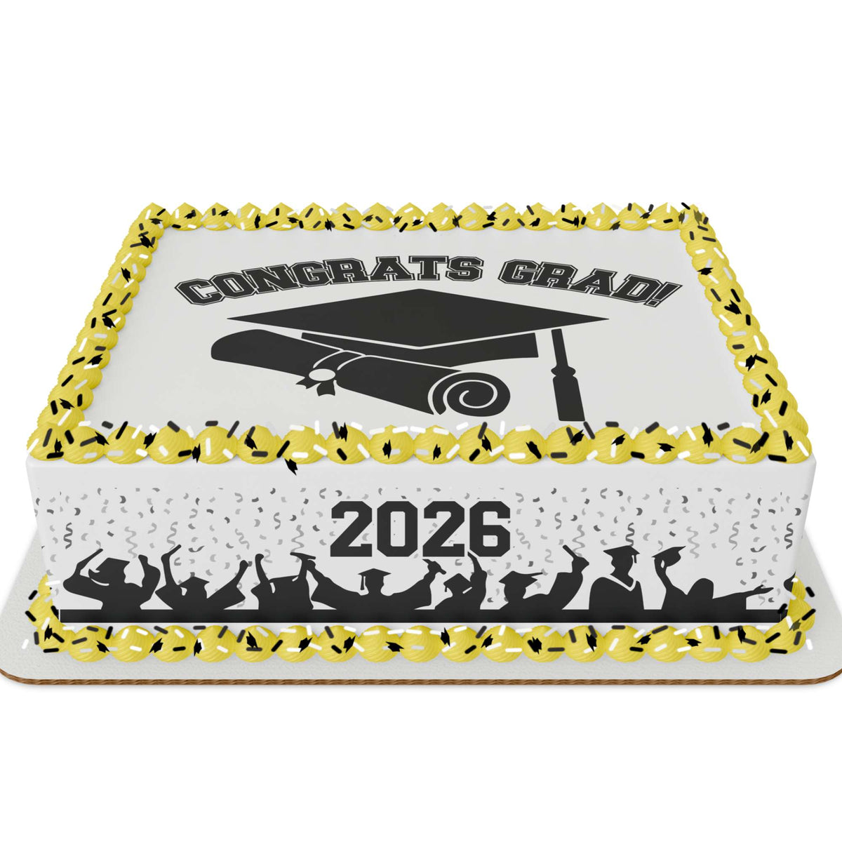 Congrats Grad! Cake Kit with Sprinkles