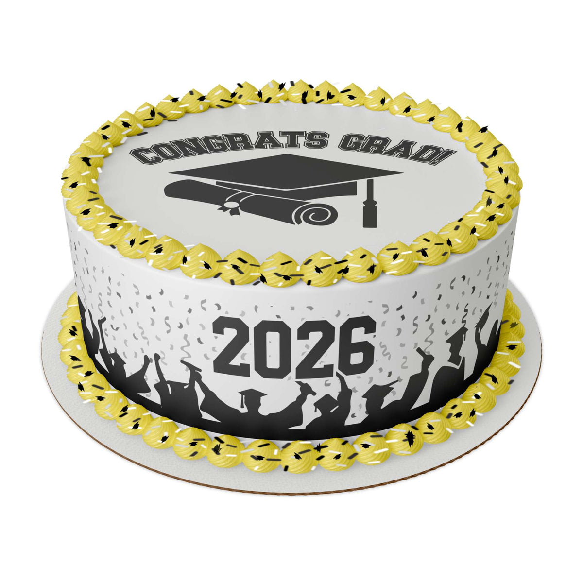 Congrats Grad! Cake Kit with Sprinkles