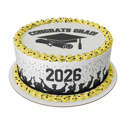 Congrats Grad! Cake Kit with Sprinkles