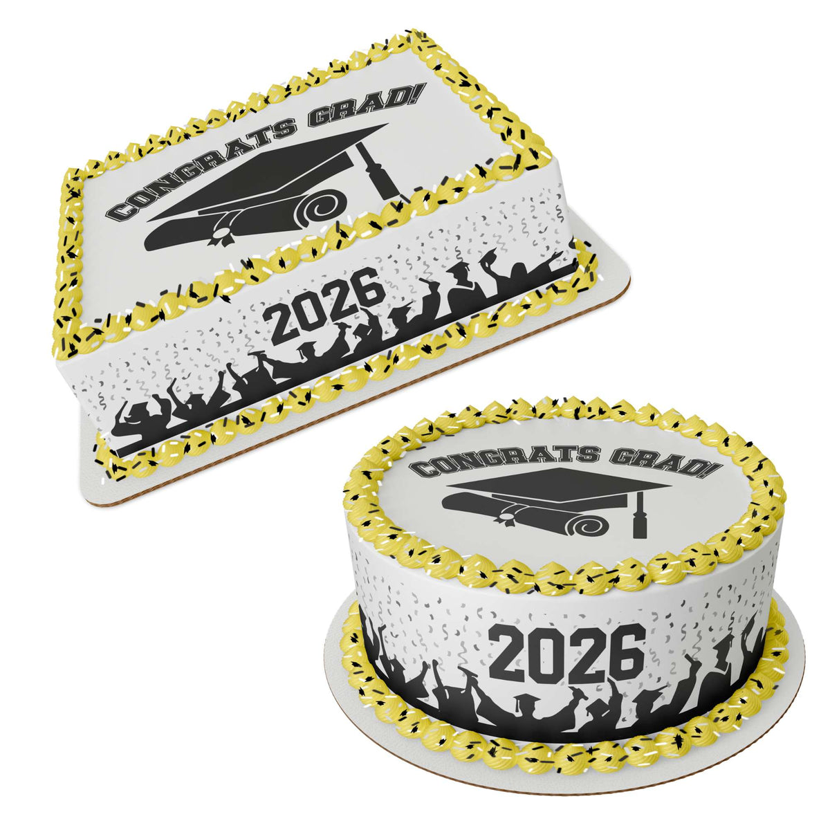 Congrats Grad! Cake Kit with Sprinkles