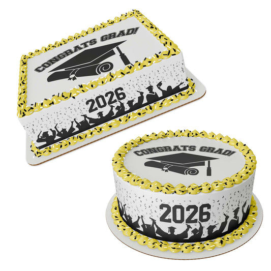 Congrats Grad! Cake Kit with Sprinkles