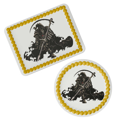 Grim Reaper Edible Cake Topper
