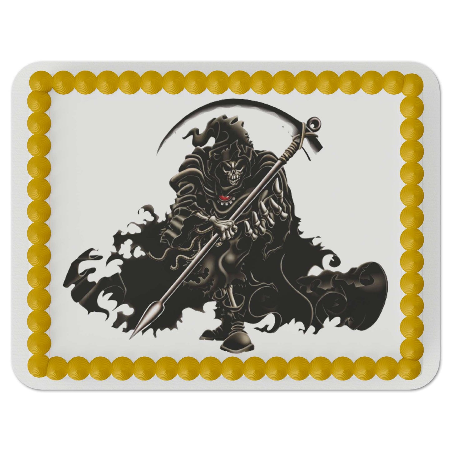 Grim Reaper Edible Cake Topper