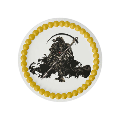 Grim Reaper Edible Cake Topper