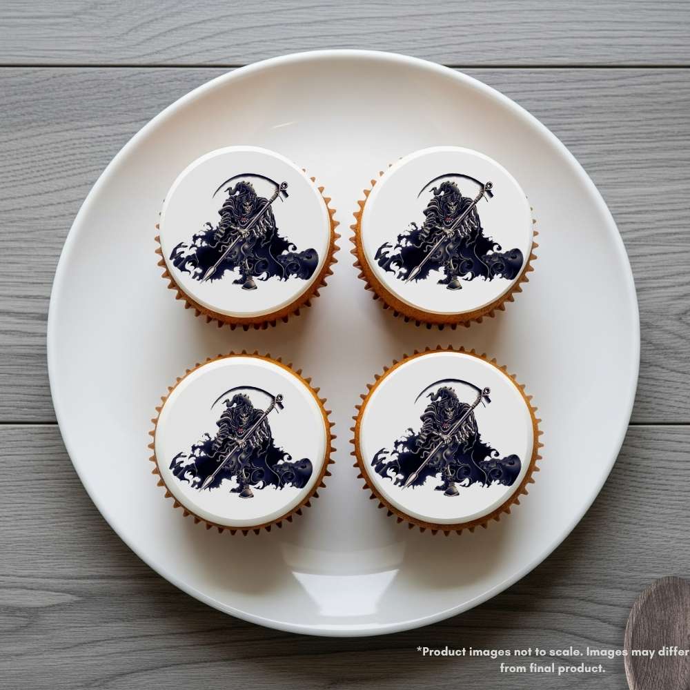 Grim Reaper Edible Cake Topper