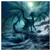 Dragon Antiya Edible Cake Topper