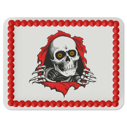 Skeleton Breaking Out Edible Cake Topper