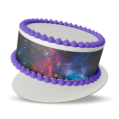 Galaxy Edible Cake Strips
