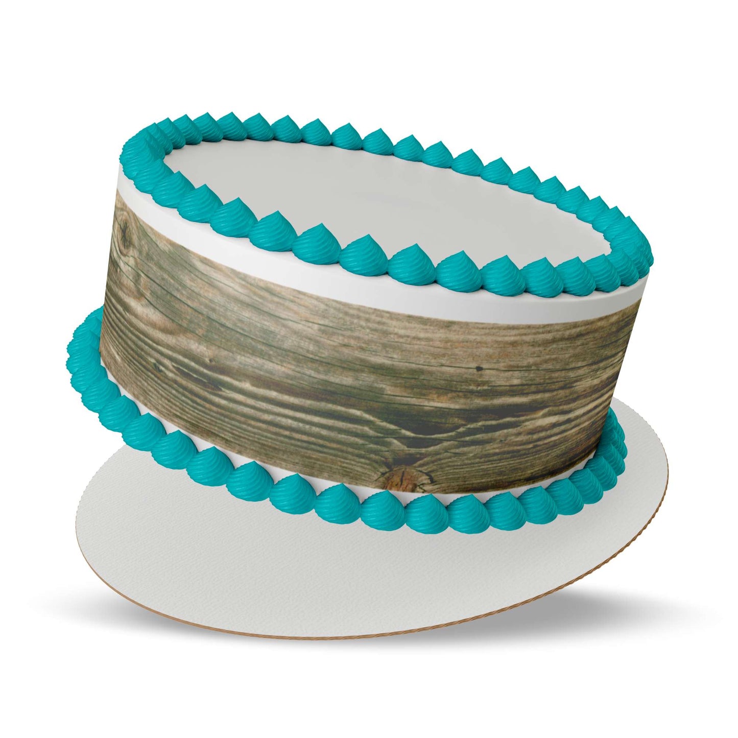 Wood Grain Edible Cake Strips
