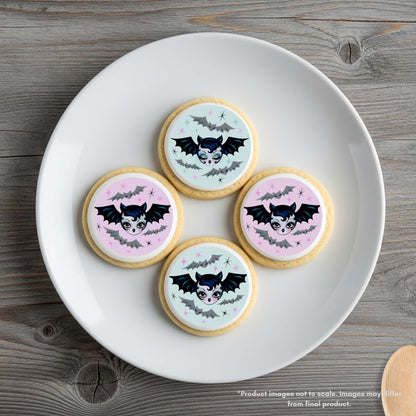 Miss Fluff Bat Dolly Edible Cake Topper