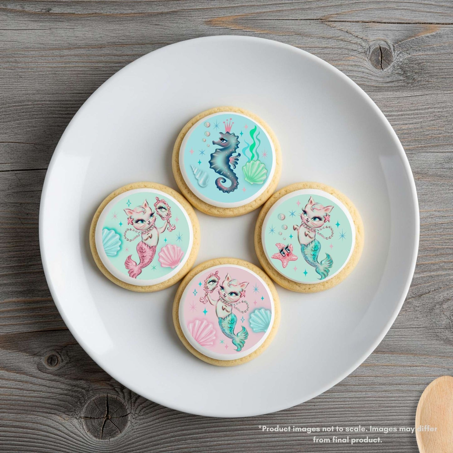 Miss Fluff Merkitten Edible Cake Topper