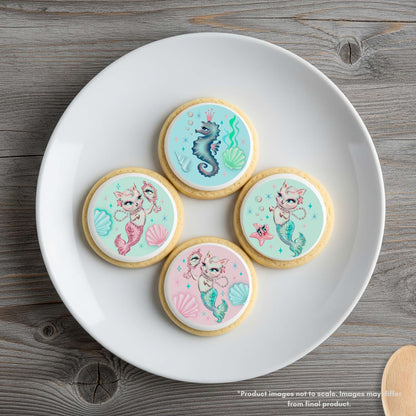 Miss Fluff Merkitten Edible Cake Topper