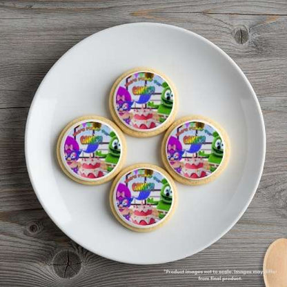 Gummibär and Friends® Ready for Cake Round Edible Cake Topper