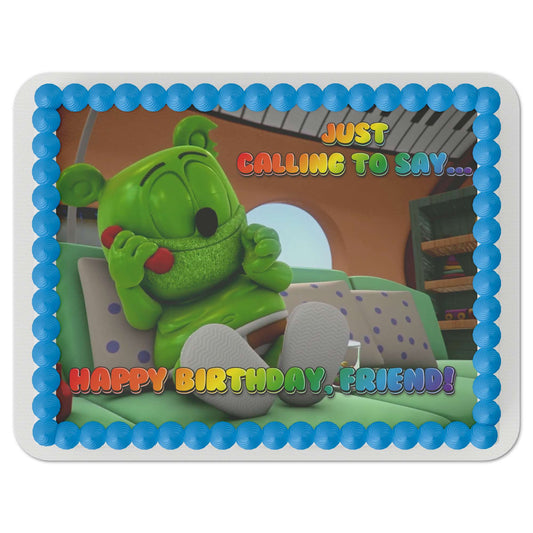 Gummibär and Friends® Just Calling Edible Cake Topper