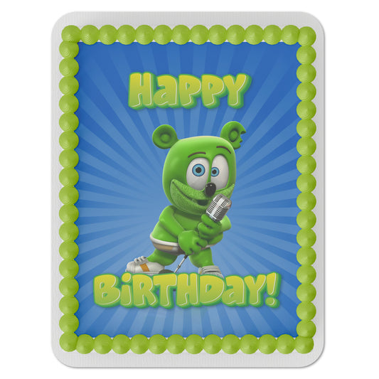 Gummibär and Friends® Dance Edible Cake Topper