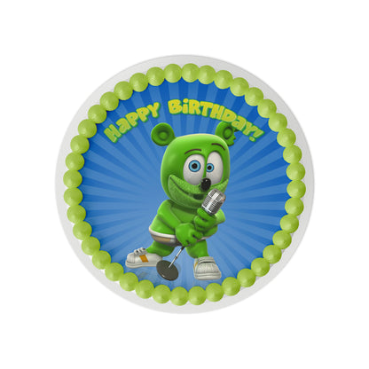 Gummibär and Friends® Dance Round Edible Cake Topper