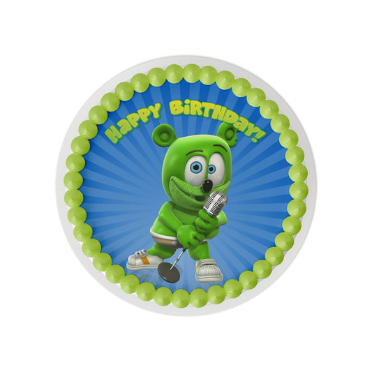 Gummibär and Friends® Dance Round Edible Cake Topper