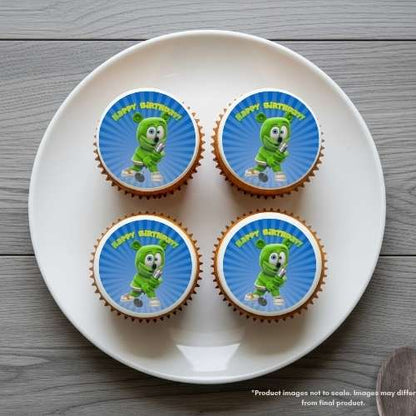 Gummibär and Friends® Dance Round Edible Cake Topper
