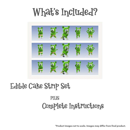 Gummibär and Friends® Dance Edible Cake Strips