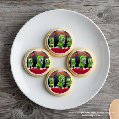 Gummibär and Friends® Rock Star Round Edible Cake Topper