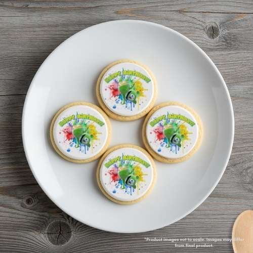 Gummibär and Friends® Splatter Edible Cake Topper