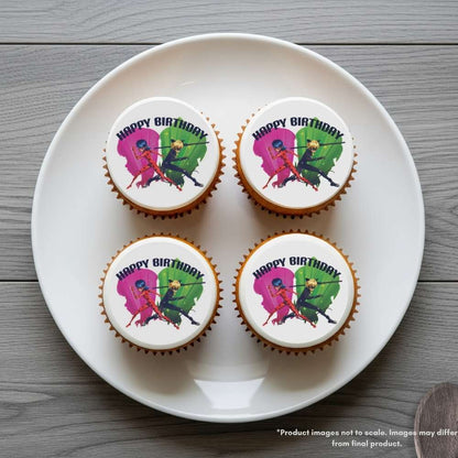 Miraculous: Tales of Ladybug & Cat Noir– Dynamic Hero Duo Edible Cake Topper